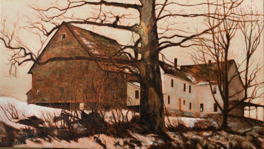 Messer Farm, North Sutton  ~  18" x 32"